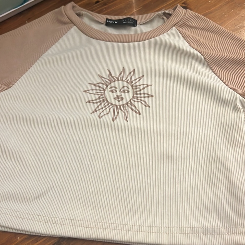 Cream and brown